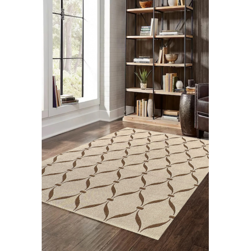 Sisal Bukle Örgü  240x305 Kahve Süper Kalite Kilim