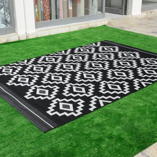 Sisal Bukle Örgü  200x290 Siyah Süper Kalite Kilim